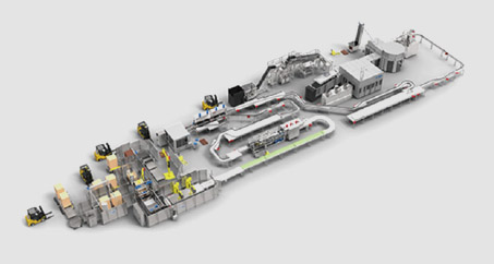 啤酒灌裝生產線